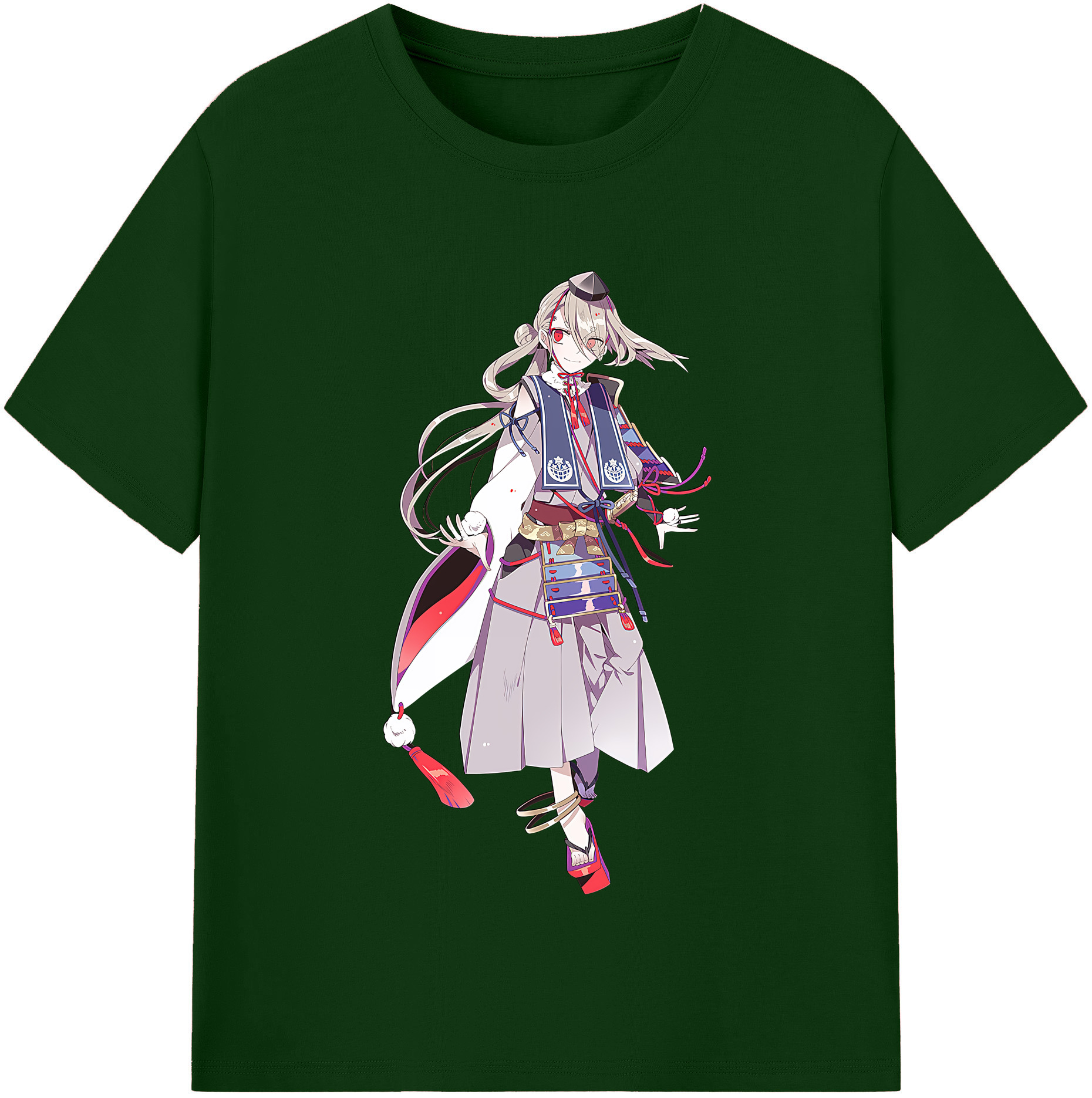 （画像用） 刀剣乱舞 Touken Ranbu 綿100％半袖Tシャツ（フロントプリント）